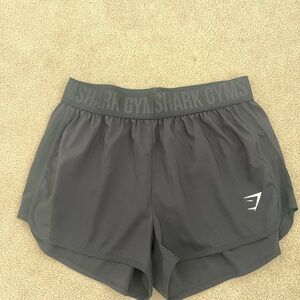 Gymshark Women's Dark Gray Athletic Shorts